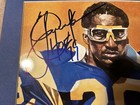 Eric Dickerson Signed Piece, Rams — photo 2