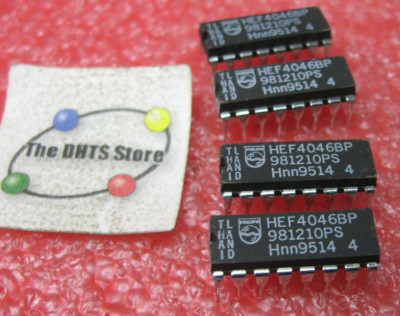 HEF4046BP Philips IC CMOS Phase Locked Loop PLL 4046 - NOS Qty 4