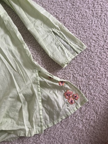 Gymboree Girls 5 Pc Matching Set Size 7/8 Wildflower Fields Orange Green - Picture 3 of 7