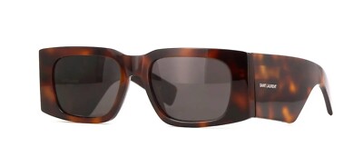 Saint Laurent SL 654 Dark Havana/Grey (003) Sunglasses | eBay display picture 2