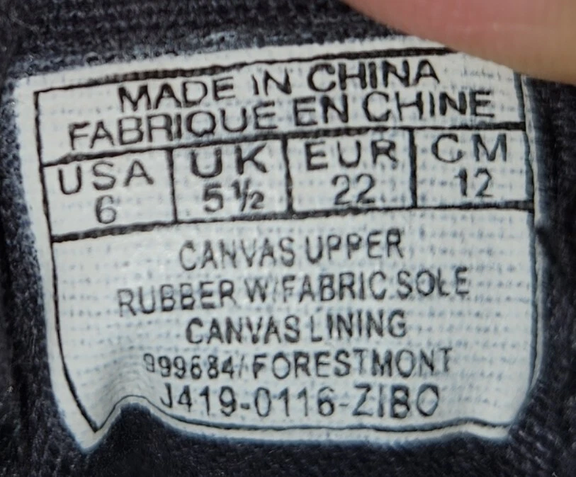 Ralph Lauren Polo - Tenis Tenis Tenis de Lona Niños Pequeños - Talla 6 Tostado Foto 2 de 4