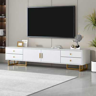 TV Stand Cabinet Entertainment Center Media Console Table for TVs up to 65in