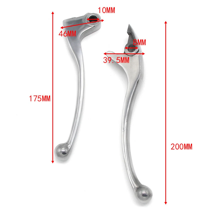 Levier de frein d'embrayage pour Honda NV600 VT600 Shadow 600 VLX600 1988-2007 - Photo 3/4