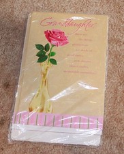Granddaughter GRADUATION CARDS w/ envelopes pack of 6; American Greetings New