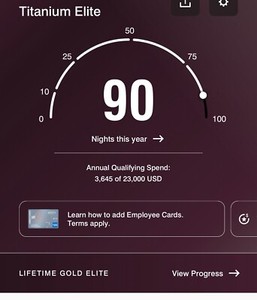 How to get Marriott Titanium status for one stay