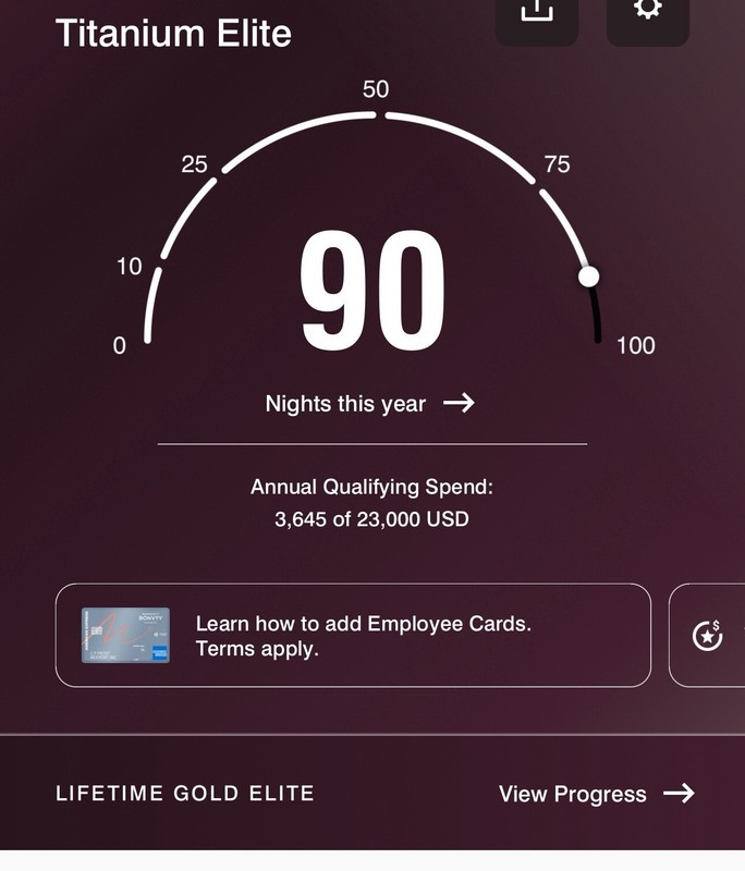 How to get Marriott Titanium status for one stay