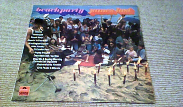 JAMES LAST Beach Party 1st UK LP 1970 The Beatles Batucada Beats Bongos LISTEN