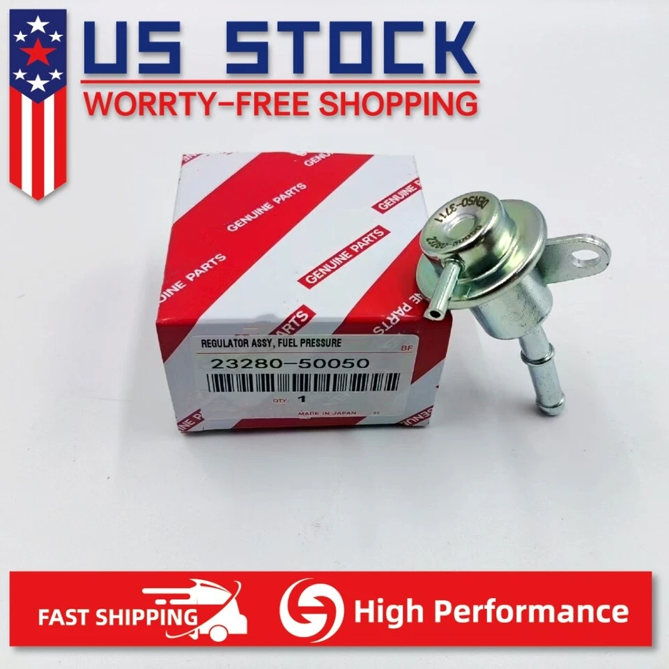 OEM 23280-50050 Fuel Pressure Regulator Toyota Land Cruiser LX470 GX470 US Foto 2 de 4