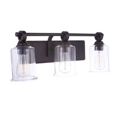 Craftmade Transitional Romero 3 Light Vanity, Espresso - 56403-ESP