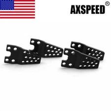AXSPEED 4Pcs/set AlumLower Shock Mount lift Black For Axial SCX10 1/10 Crawler