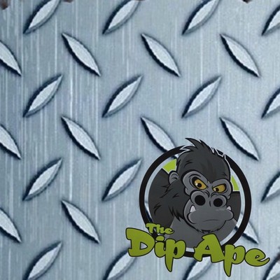 DIAMOND PLATE METAL HYDROGRAPHIC WATER TRANSFER HYDRO FILM DIP APE
