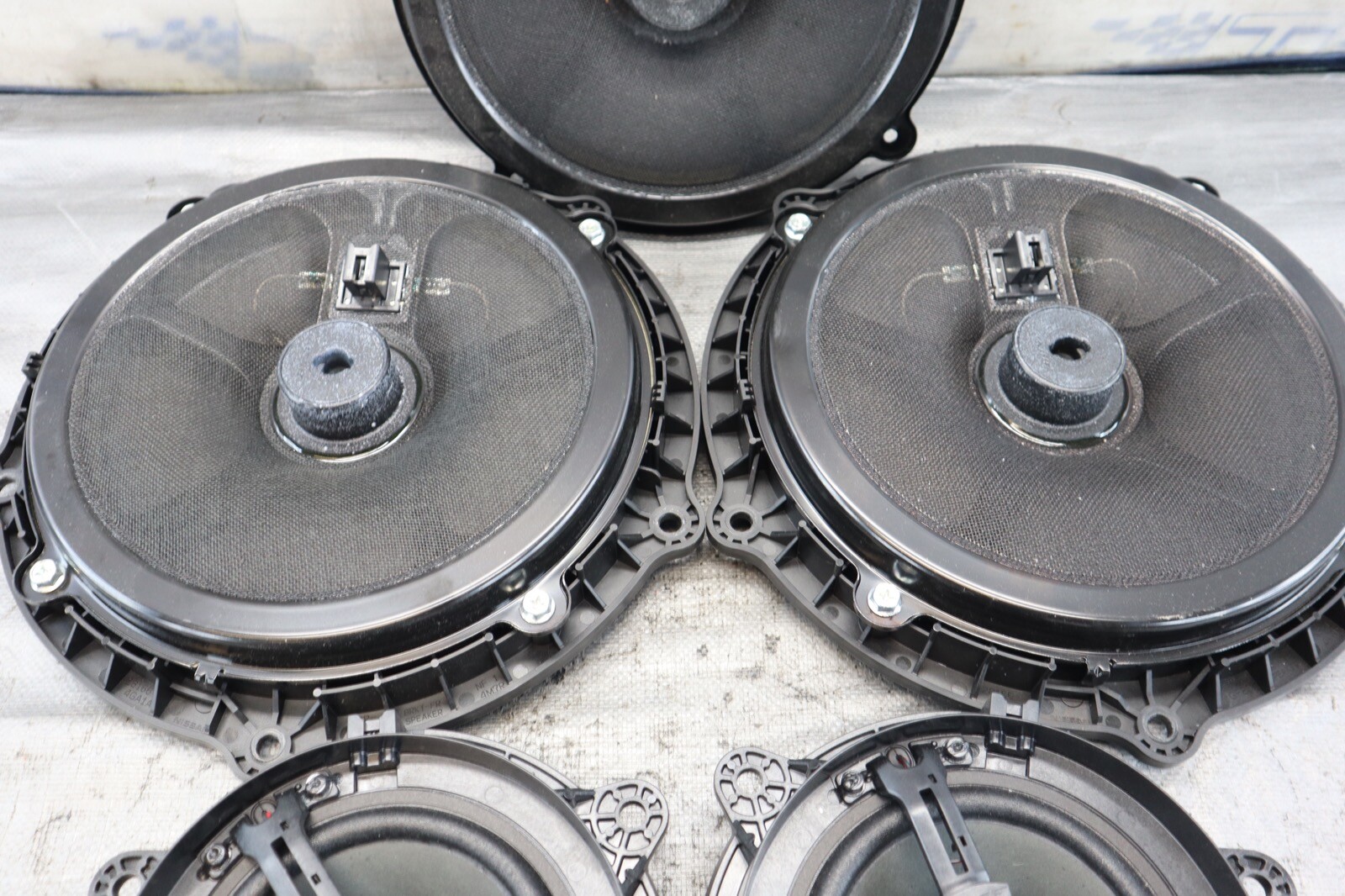 2017 INFINITI Q50 RED SPORT 400 VR30 AWD OEM BOSE INTERIOR AUDIO