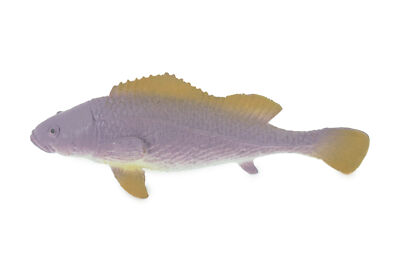 Grouper Toy Fish, Western Blue Realistic Rubber Fish Model 4.5'' F0419 B378