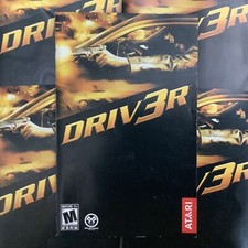 Driver 3 PS2 PlayStation 2 Instruction Manual Only