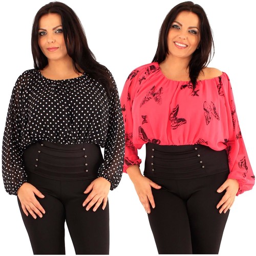 Long Sleeve Gypsy Butterfly Tops 