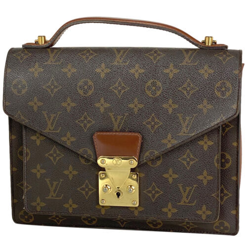 ショルダーバッグ LOUIS VUITTON Monceau Distorted bag LOUIS VUITTON Epi Monceau Distorted Green 1408651 | FASHIONPHILE