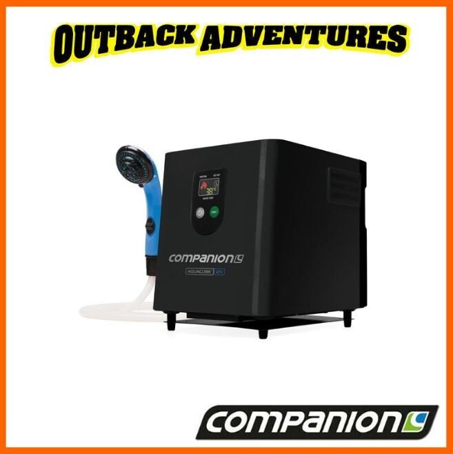 Companion Aquacube DC12V Gas Hot Water Camping Shower eBay