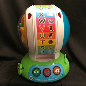 leapfrog sing and spin alphabet zoo ball