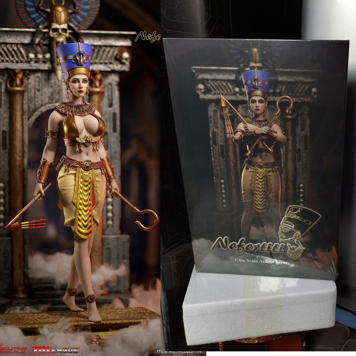 TBLeague Nefertiti Egypt 1/6th Scale Action Figure PL2020-164