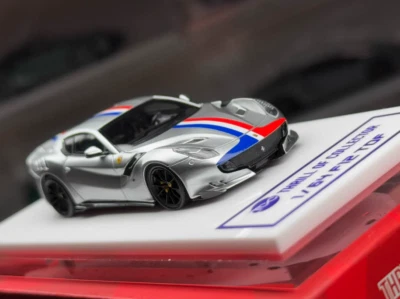 1/64 TOC×Fuelme フェラーリ F12 TDF FuelMe X TOC 1:64 Limited Edition Resin Car Model Ferrari