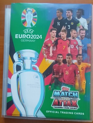Topps Fußball Euro 2024 Match Attax-Full Base Set 378+GGS,CC,UI,LSS,SC,BE