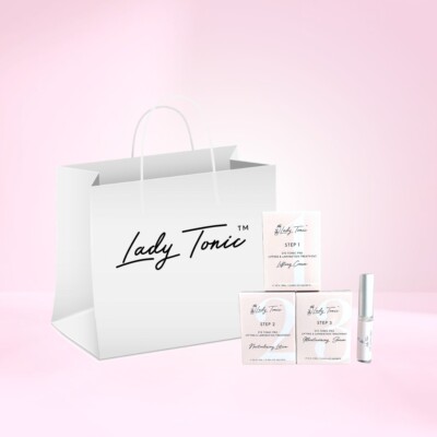 Eye Tonic Pro Wimpernlifting und Brauenlaminierung Duo Kit. Step 1,2,3 und Bonder.