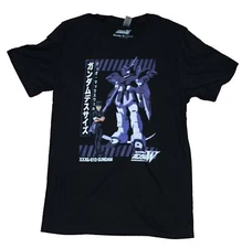 Mobile Suit Gundam Wing Adult New T-Shirt - XXG-01D Gundam Pic