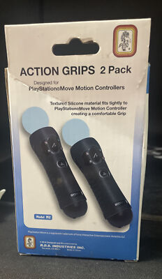 Action Grips M2 PlayStation Move Motion Controllers [ 2 Pack ] NEW