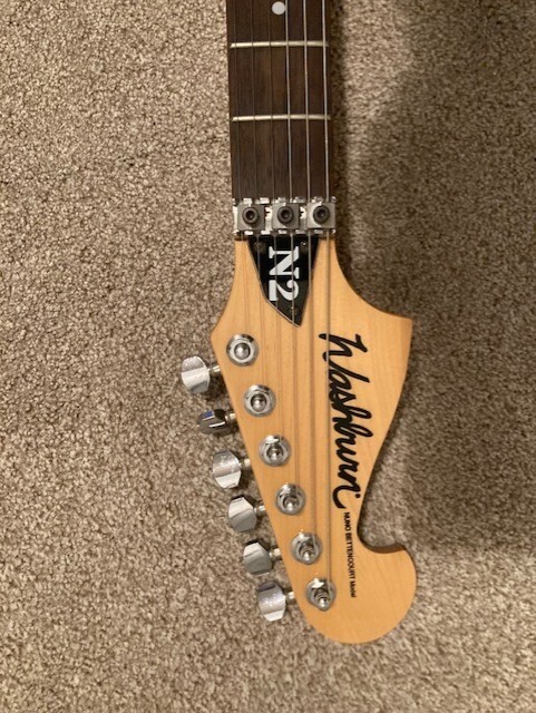 Washburn N2 Black RARE Nuno Bettencourt | eBay UK