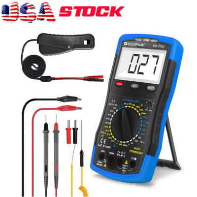 Automotive Multimeter&Signal Pick Up Inductive Clamp Set AC/DC Voltage Tester