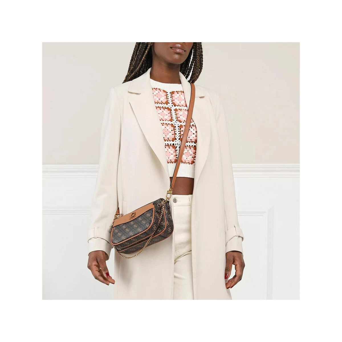 GUESS Schultertaschen Damen braun NEU & OVP 1227632 | eBay 