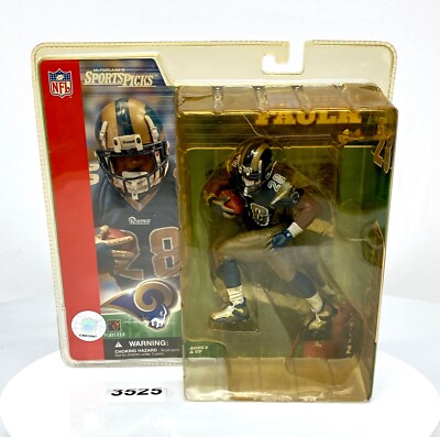McFarlane Sports NFL Series 2 St Louis Rams Running Back Marshall Faulk