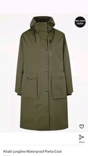 Bnwt Khaki Long Hooded Raincoat Parka Size Extra Small Xs Sold Out Everywhere!!
