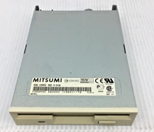 Mitsumi 3.5" Floppy Disk Drive D359M3D Beige Bezel- UNTESTED