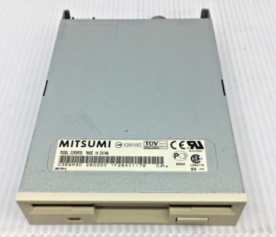 Mitsumi 3.5'' Floppy Disk Drive D359M3D Beige Bezel- UNTESTED