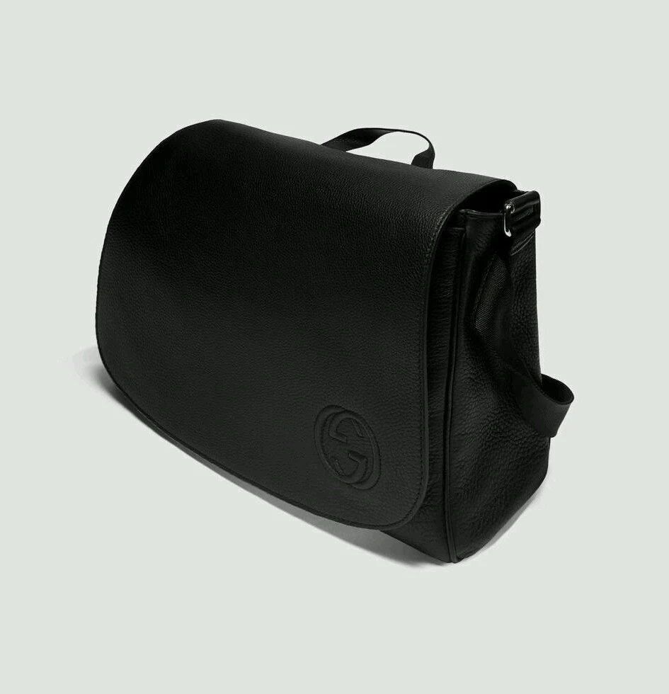 Black gucci baby changing bag new arrivals