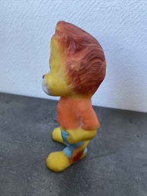 Figurine Ancienne POUET - Titus Le Petit Lion - ORTF 1967 - 15cm - LAFARGUE France
