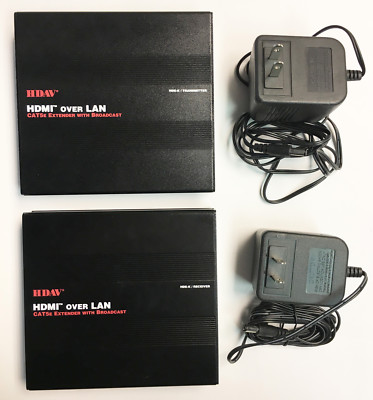 300' ft HDMI Cat 5e UTP 1080p HD  Video 100 Meter Extender HDE-K HDTV Cable LAN