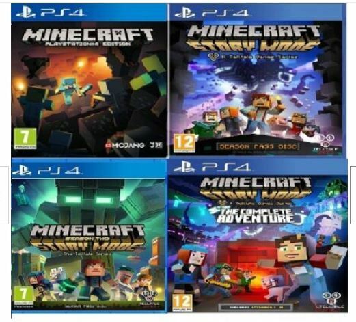 PS4 Minecraft PS4 & PS5 Various Assorted MINT Condition - Fast & Free  Delivery