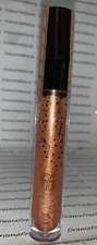FLOWER Beauty Galaxy Glaze Holographic Shimmer Warm Gold Lip Gloss 35 * LAVA * 