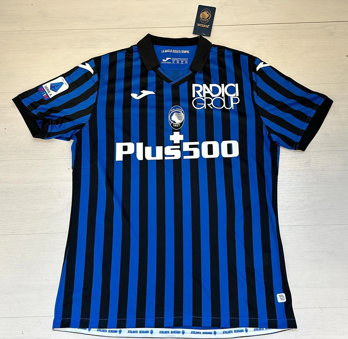 A64 JOMA Shirt Competition Man Home 2020 2021 Atalanta Soccer