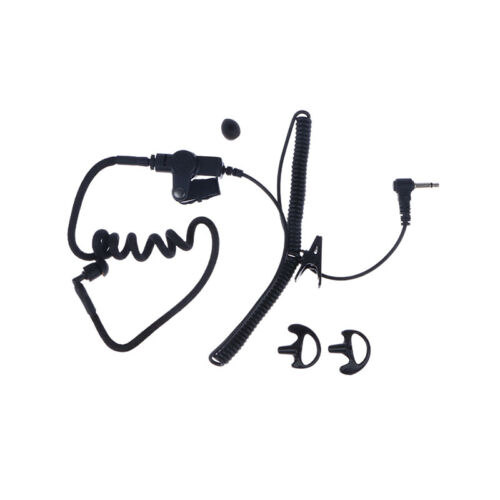1 pin 3,5 mm tubo acústico oculto auriculares sonido denso tubo de aire auriculares  - Imagen 1 de 14