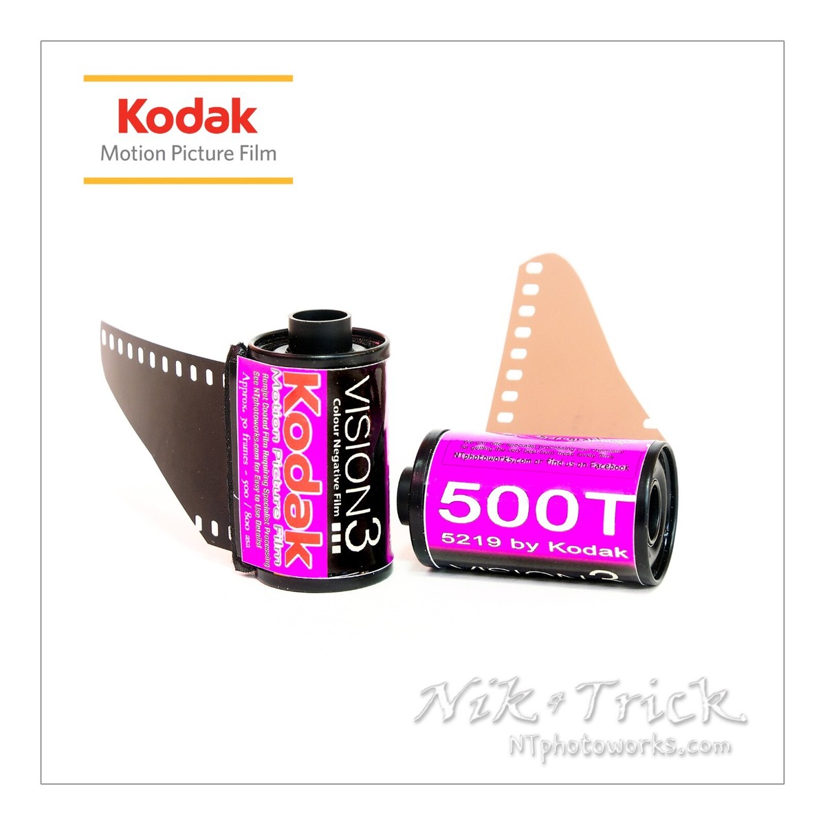 Kodak Vision3 500T Motion Picture Film fresh stock 30exp single