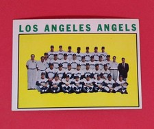 1964 Topps Baseball #213: LOS ANGELES ANGELS Team Card EX