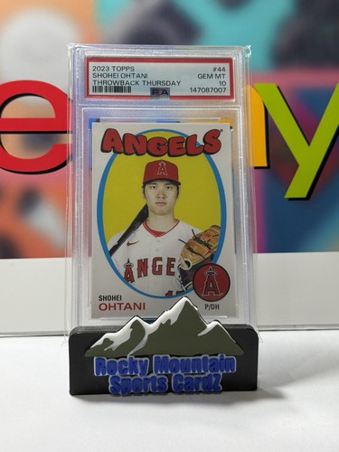 2023 Topps Throwback Thursday Shohei Ohtani #44 PSA