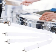 Snare Drum Strap Nylon Sling Cross Double Shoulder Belt Musical Instrument