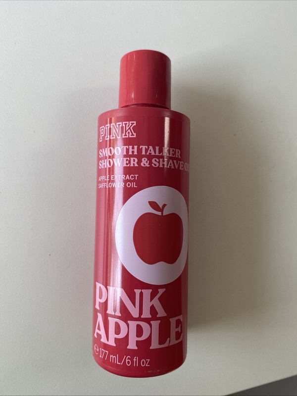 Victoria Secret Pink Smooth Talker Shower & Shave Oil - Apple- New!