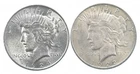 1924 & 1922 & Peace Silver Dollar $1 Bullion Collection Lot *851