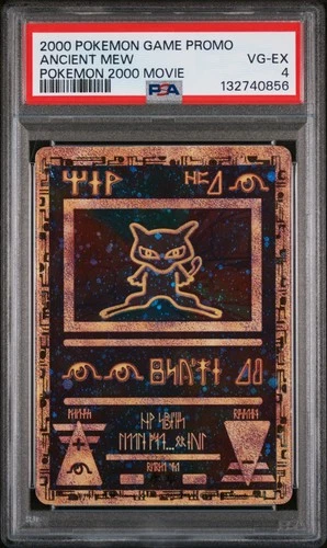 2000 POKEMON GAME MOVIE POKEMON 2000 MOVIE ANCIENT MEW PSA 4