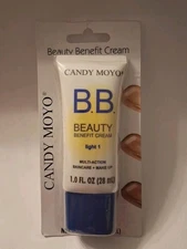 New Candy Moyo BB Beauty Benefit Cream Shade Light 1 Skincare + Makeup